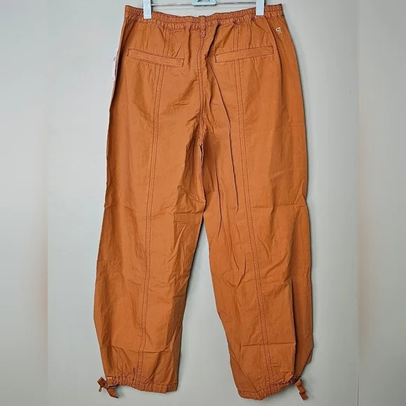 Pilcro Anthropologie Women's Tactical Utility Pants, Multiple Pockets, Brown - Picture 8 of 16